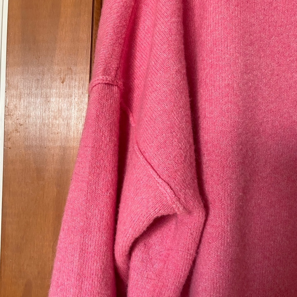 Vince Camuto Salmon Pink Turtleneck Sweater - Picture 2 of 4